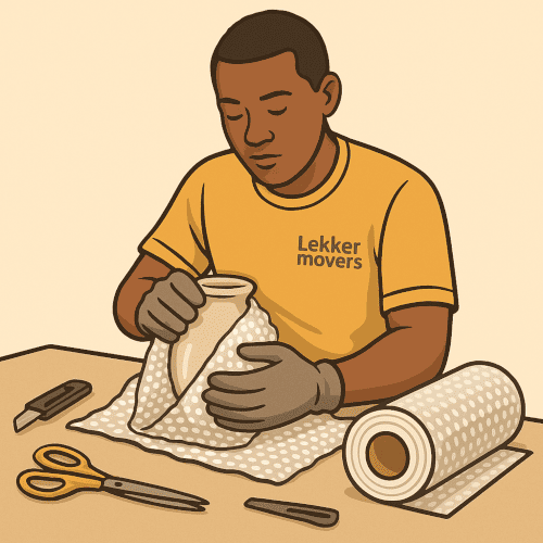 bubble wrapping